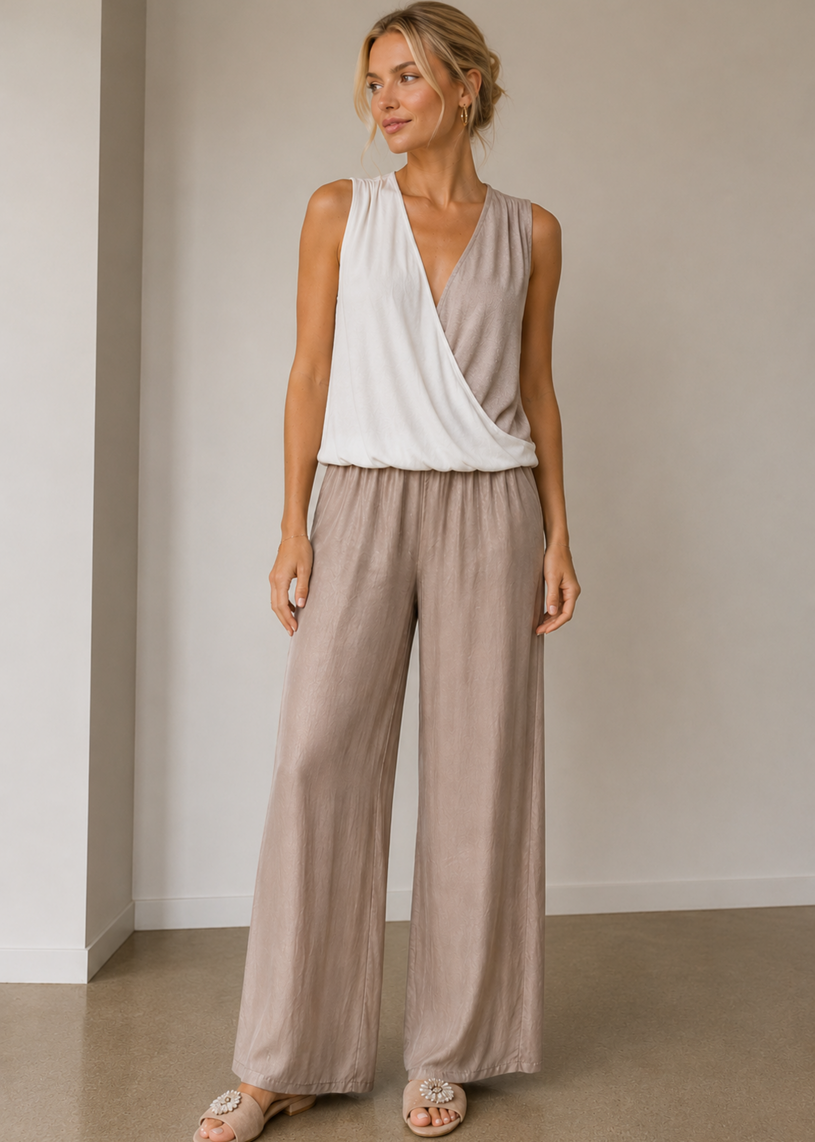 Silk wideleg pant +4 colors