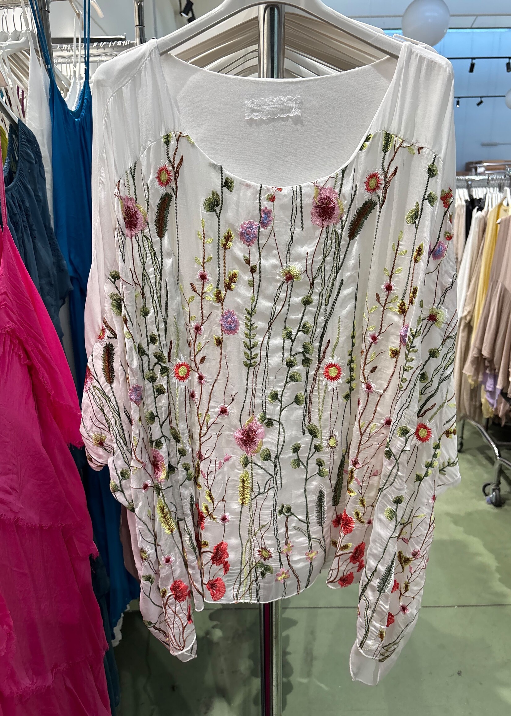 Floral blouse +2 colors