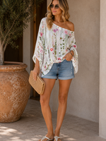 Floral blouse +2 colors