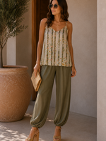 Stripe floral cami +2 colors
