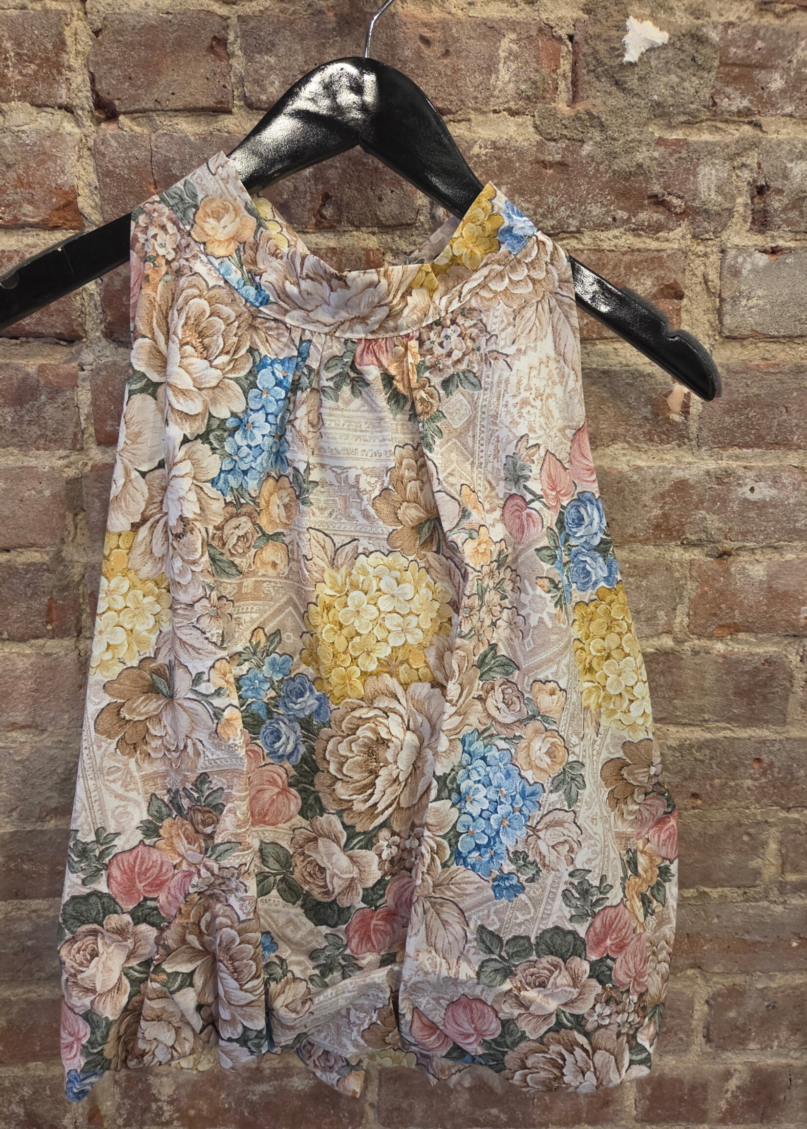 Floral bubble top +2 colors