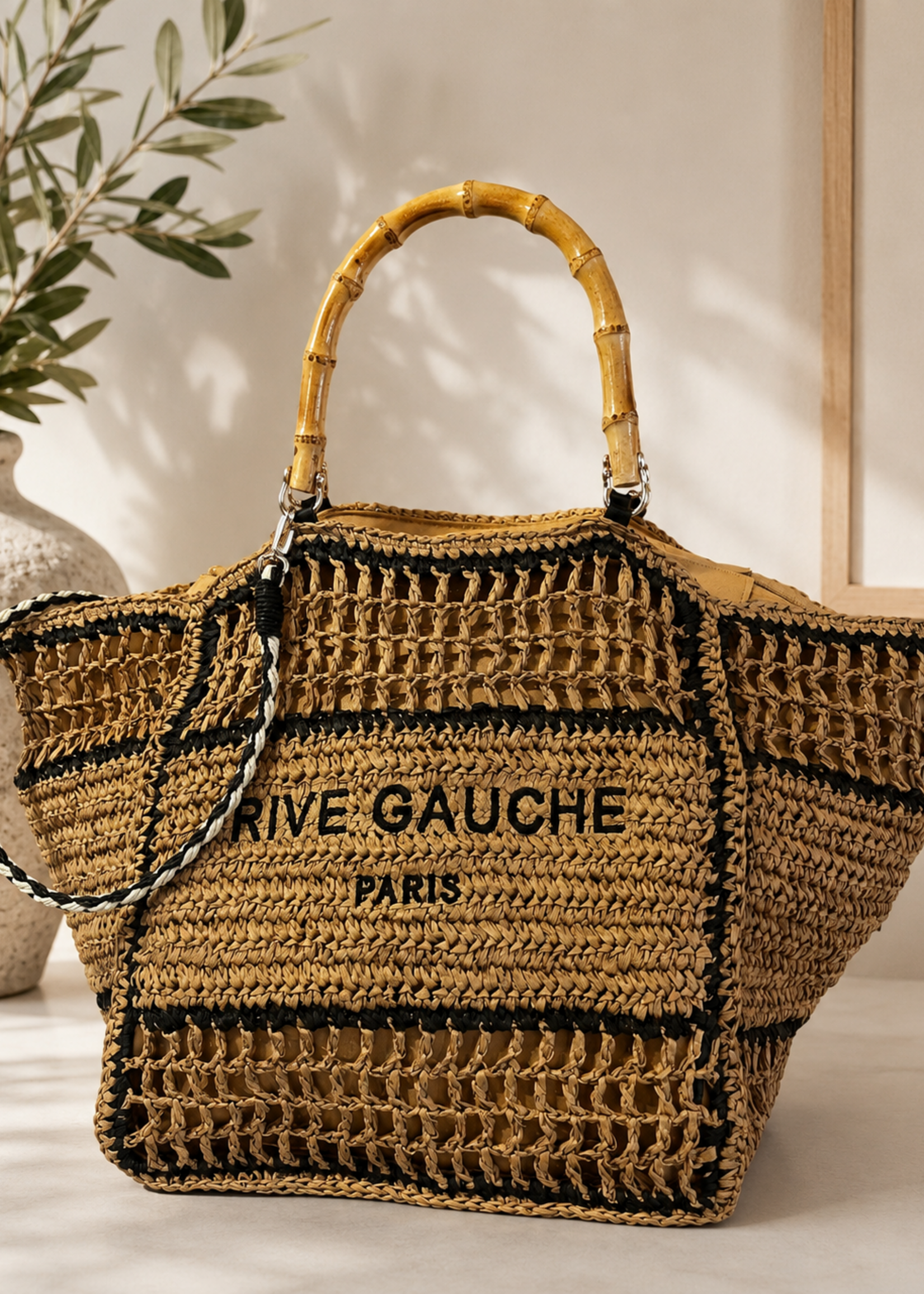 Rive gauche large tote +2 colors