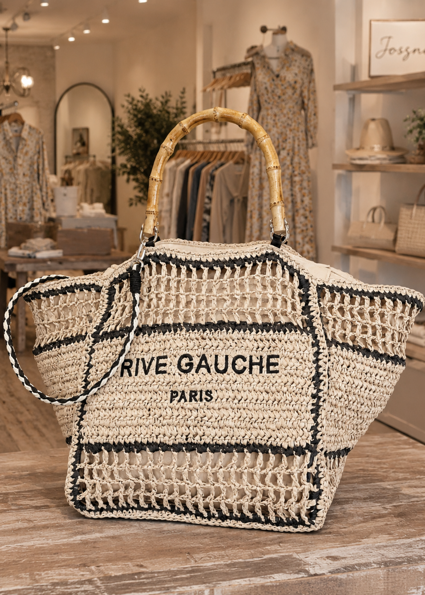 Rive gauche large tote +2 colors