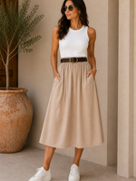 Belted mix midi +3 colors
