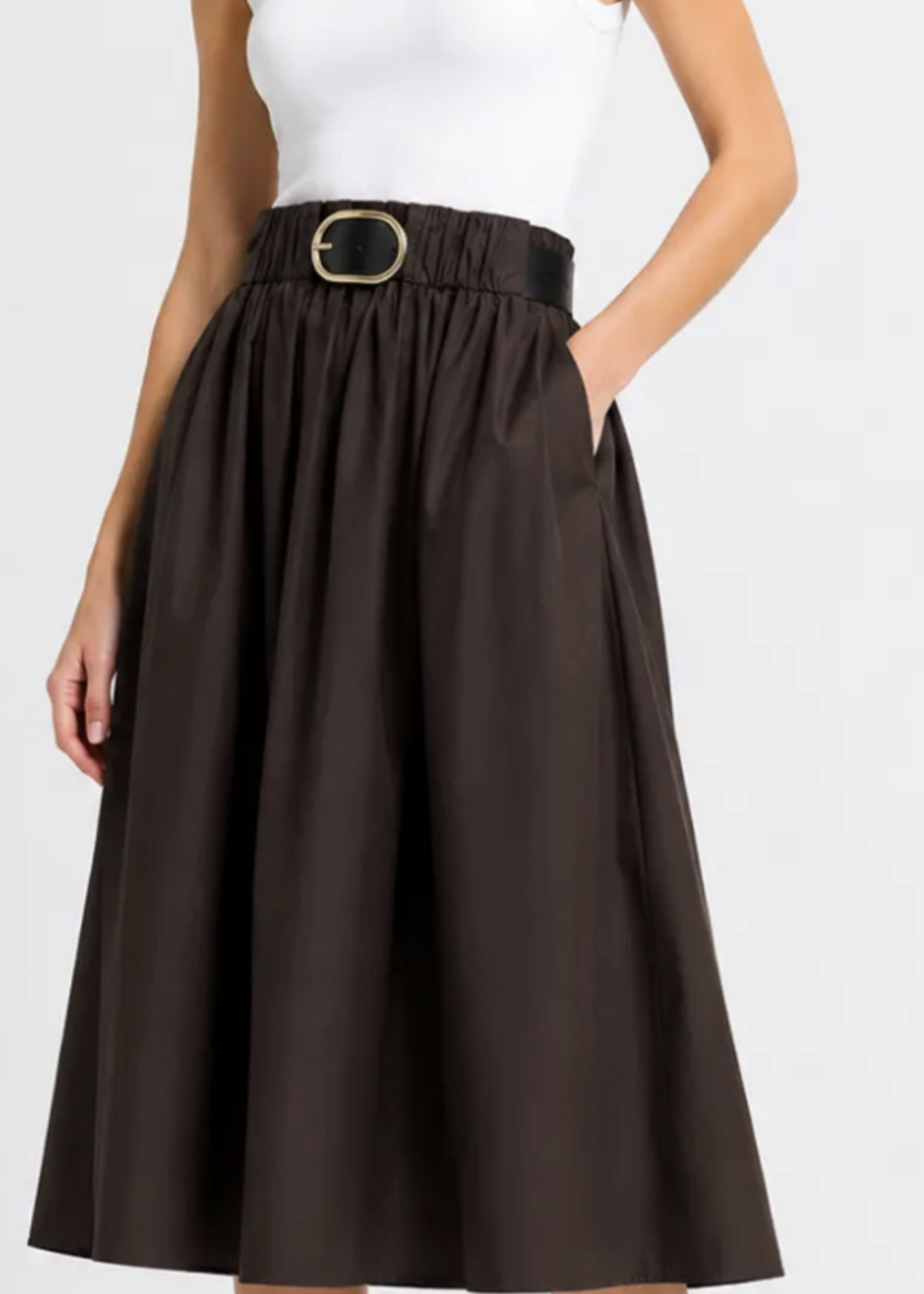 Belted mix midi