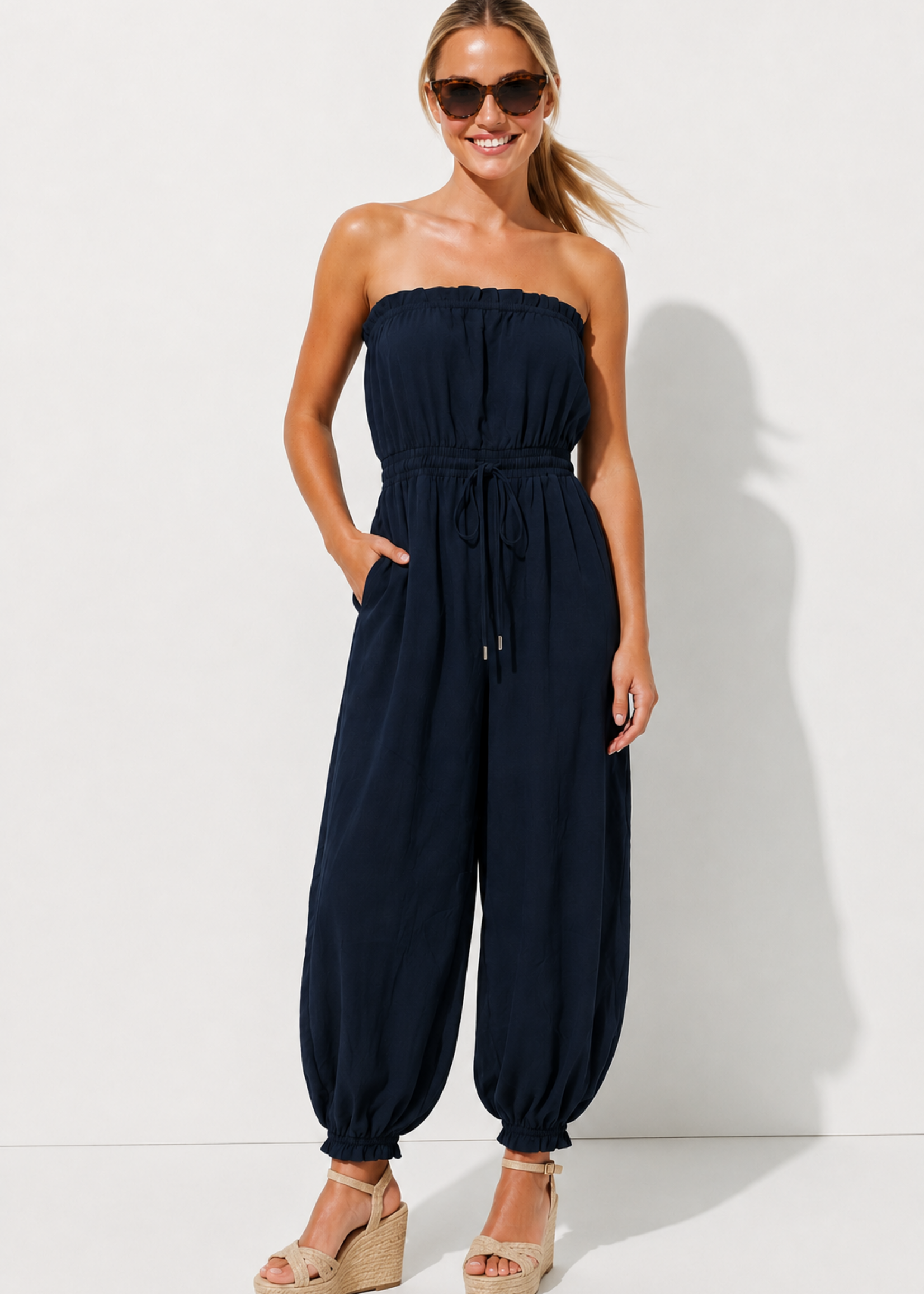 Tube balloon jumpsuit +2 colors