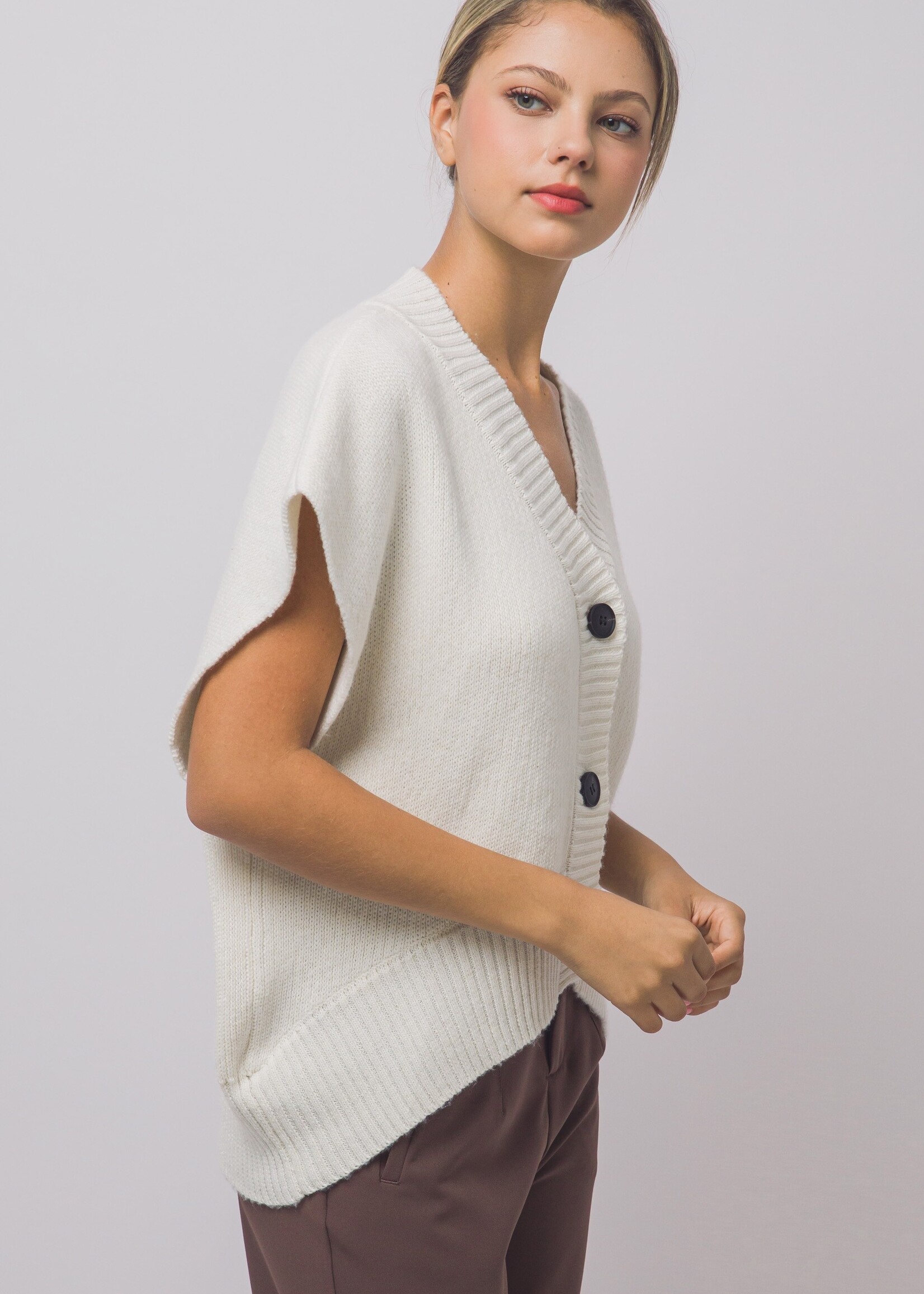 Cardigan vest +2 colors
