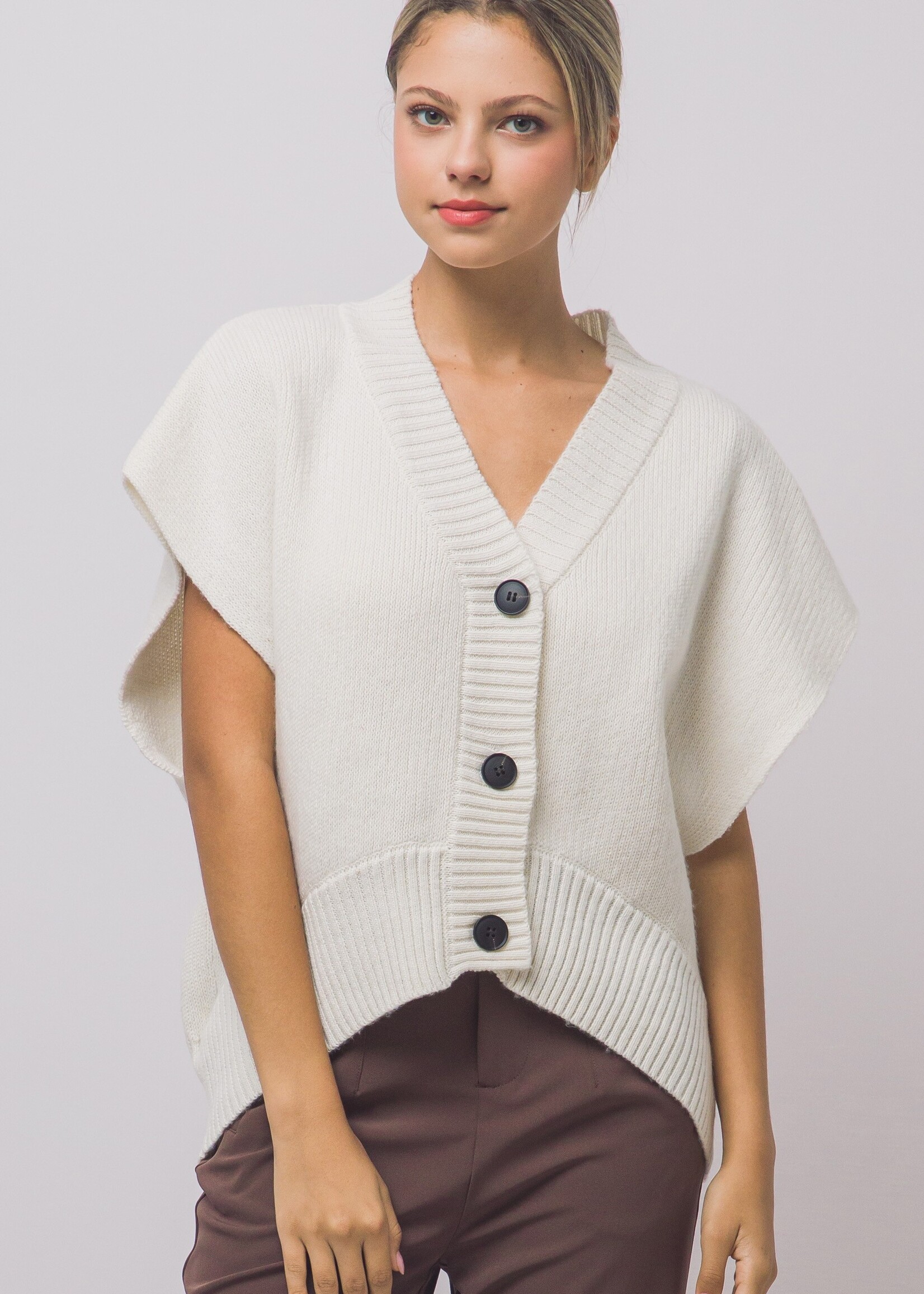 Cardigan vest +2 colors