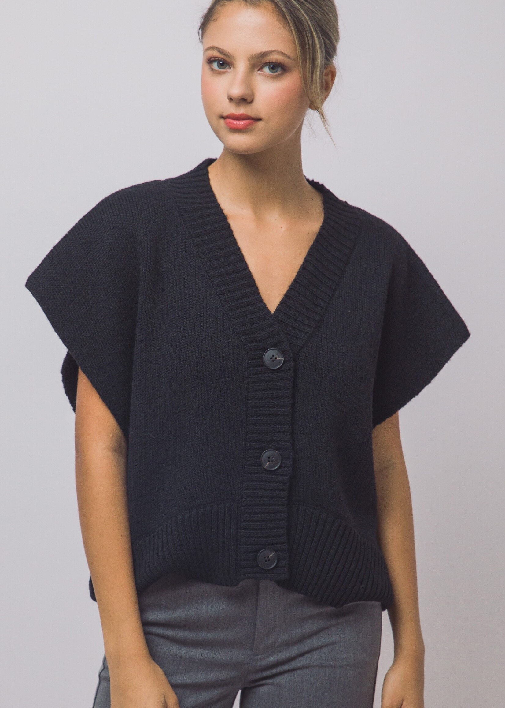 Cardigan vest +2 colors