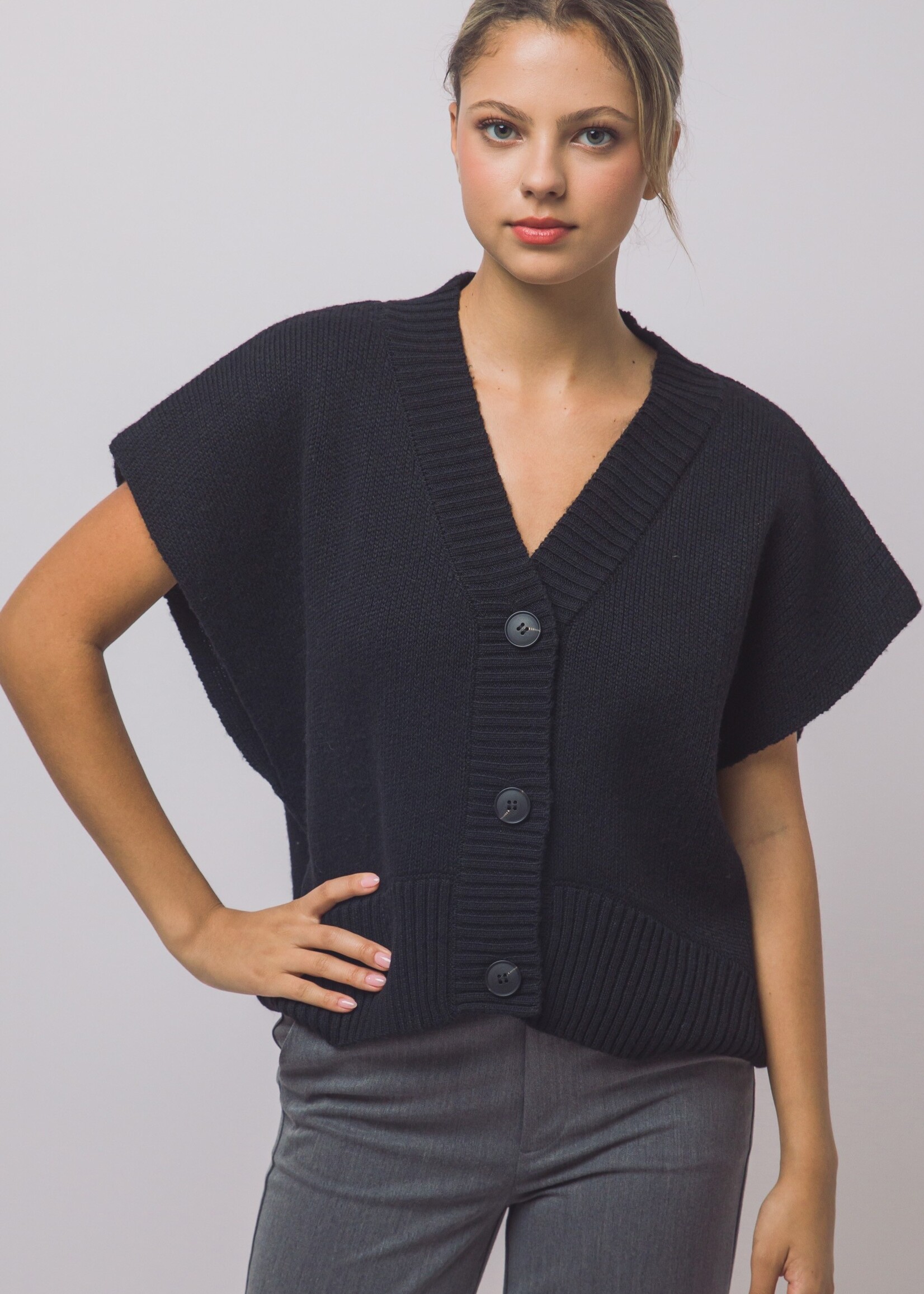 Cardigan vest +2 colors
