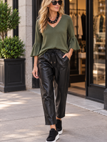Flare sleeve sweater +3 colors