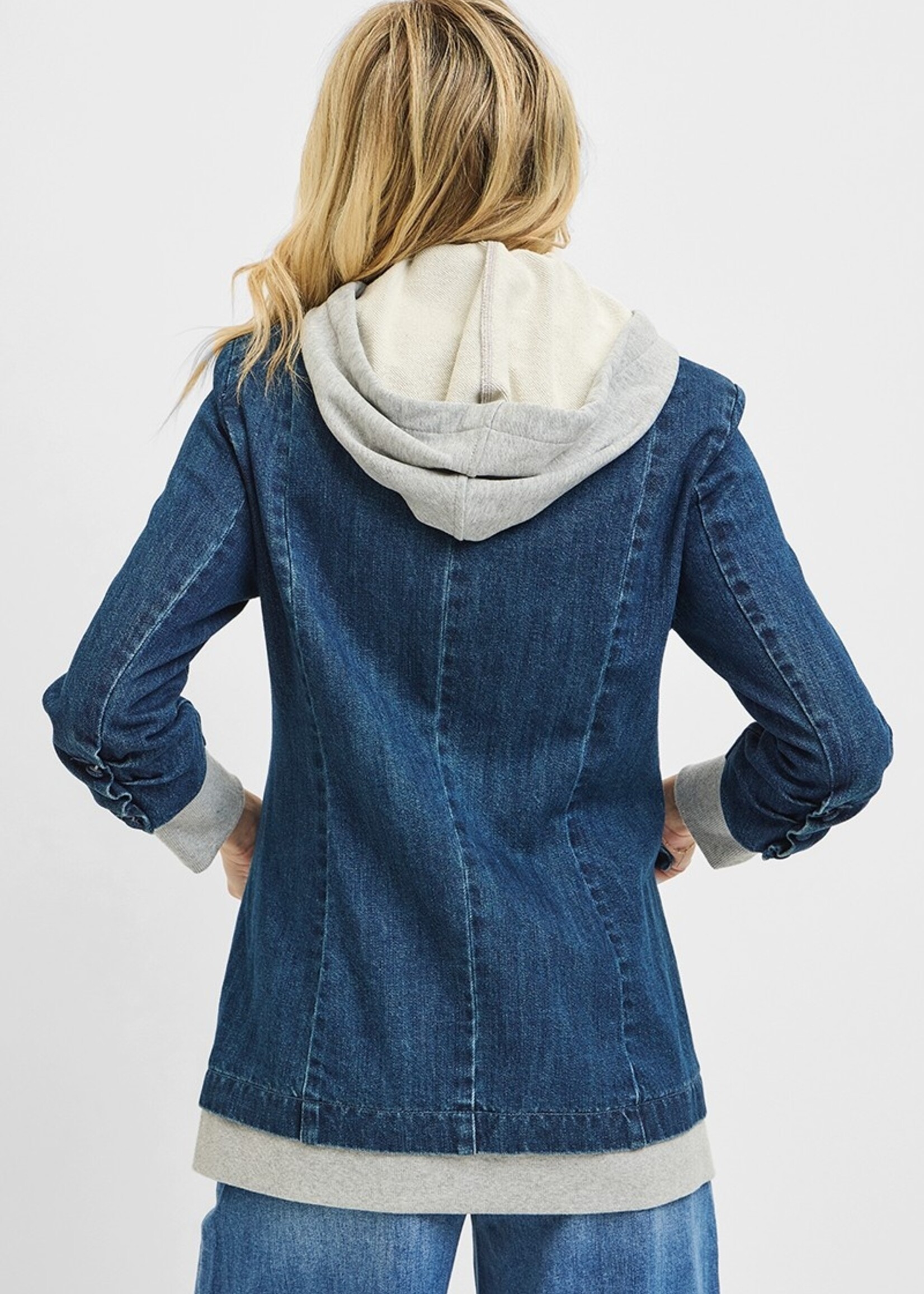 Denim blazer
