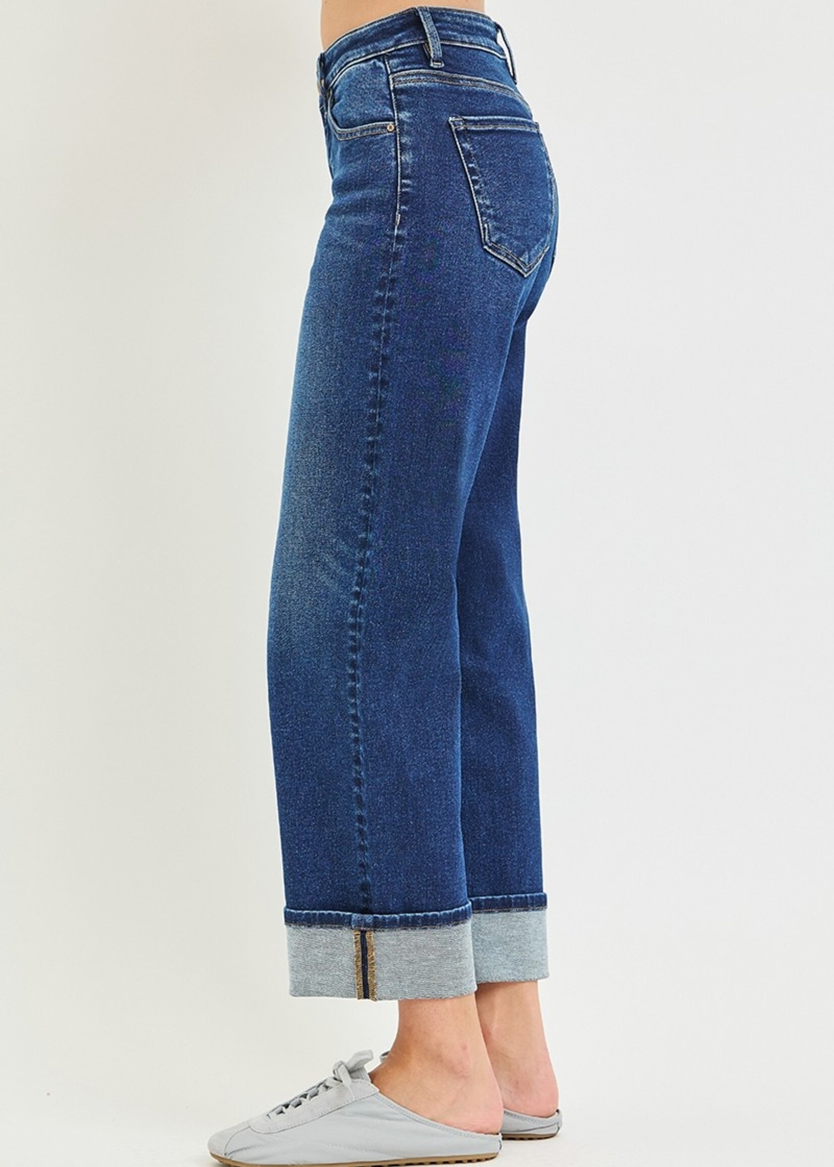 Boyfriend cuff jean