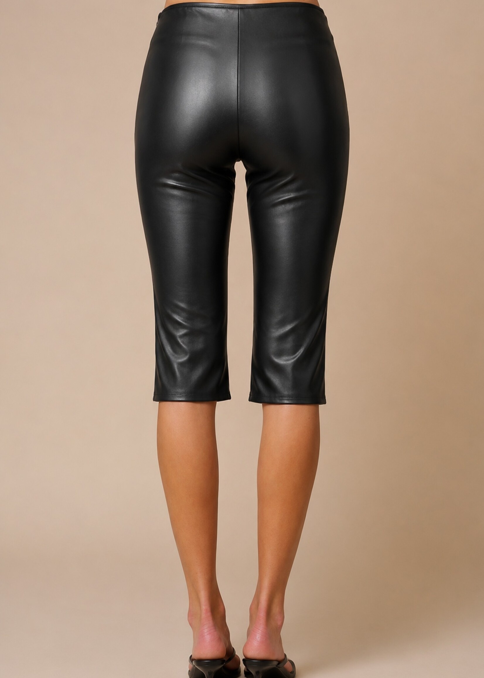 Leather pedal pusher