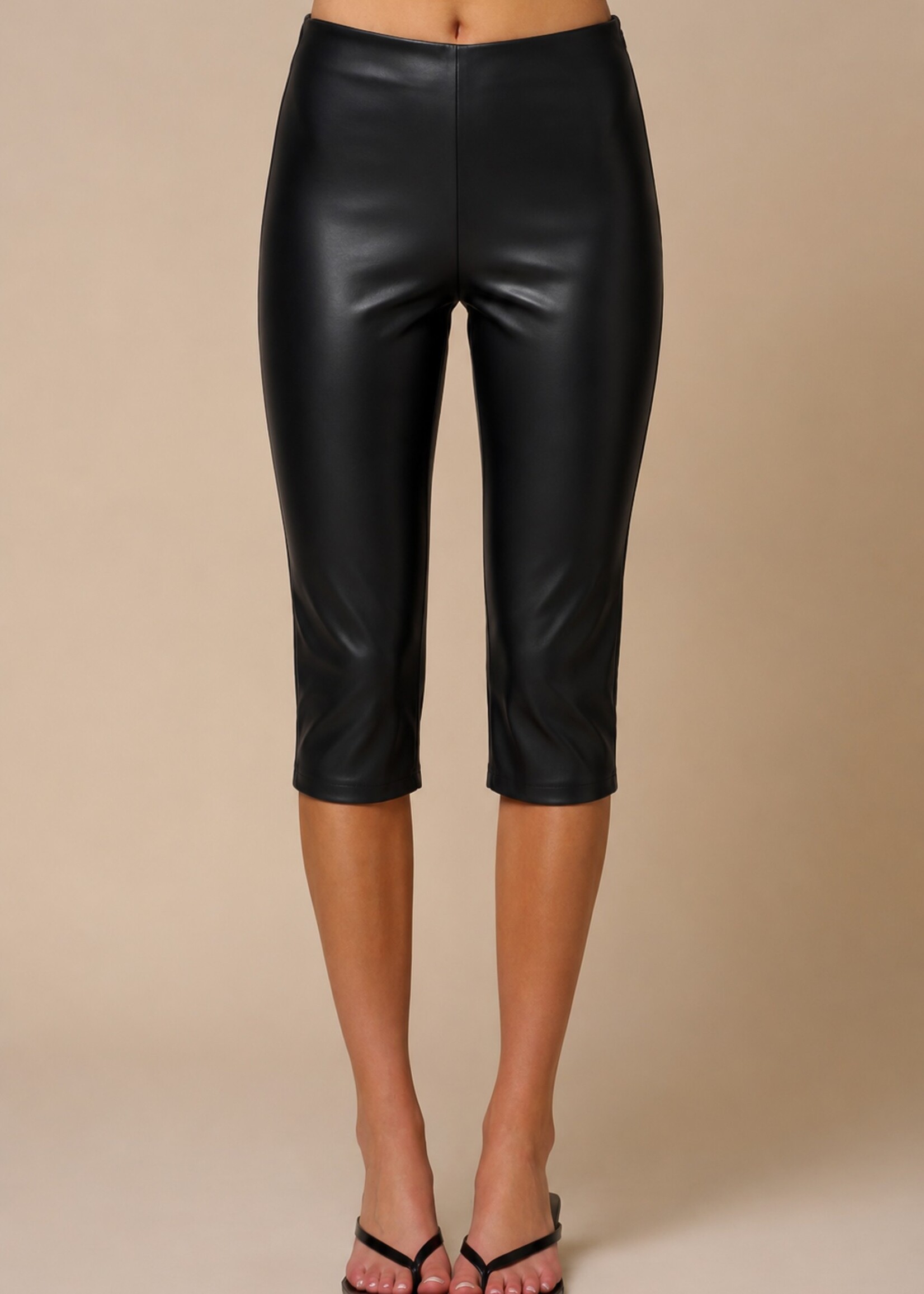 Leather pedal pusher