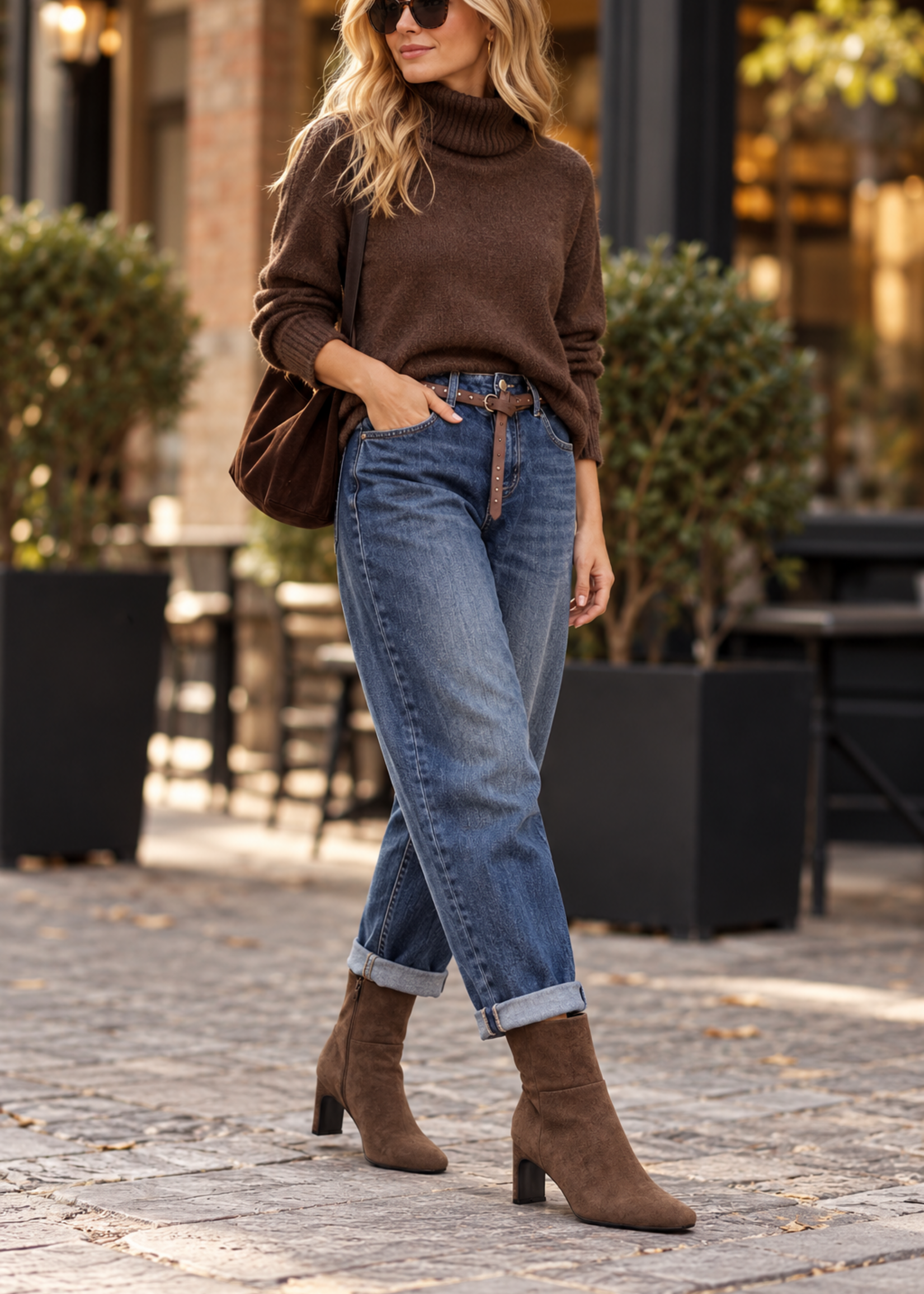 Suede bootie +2 colors