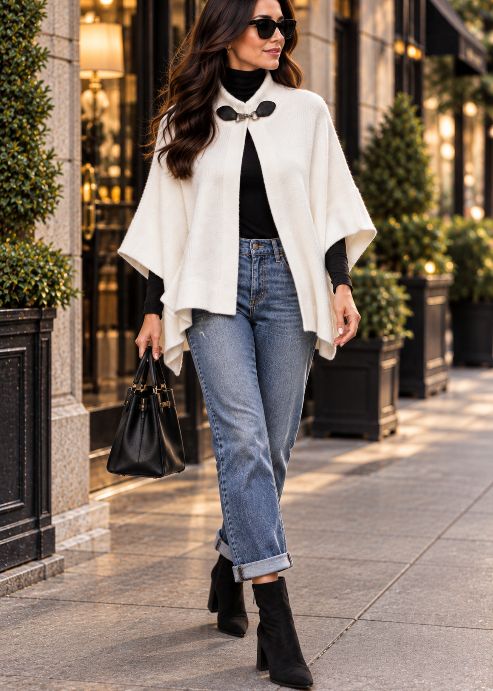 Toggle poncho