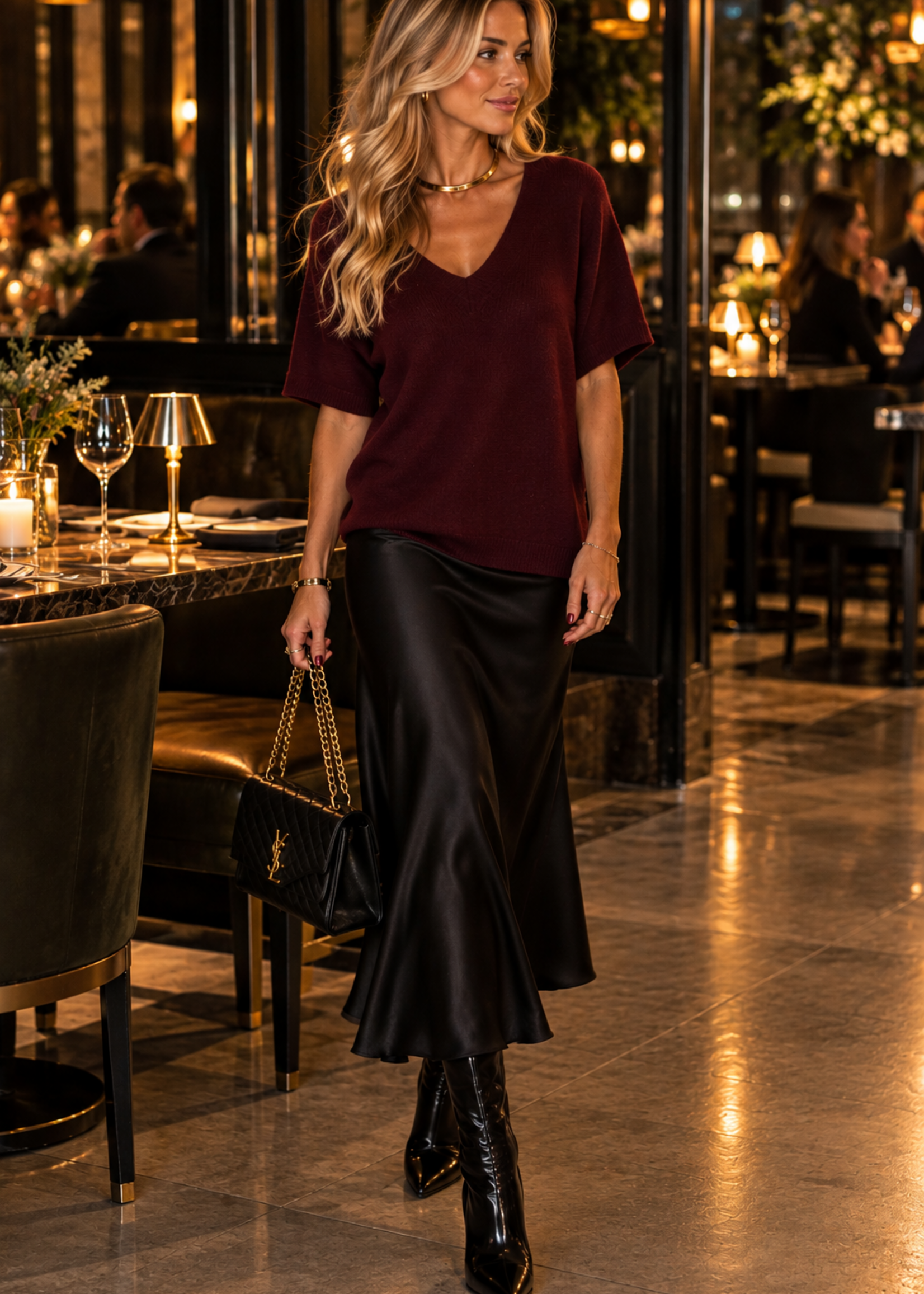 Short sleeve V neck sweater +4 colors