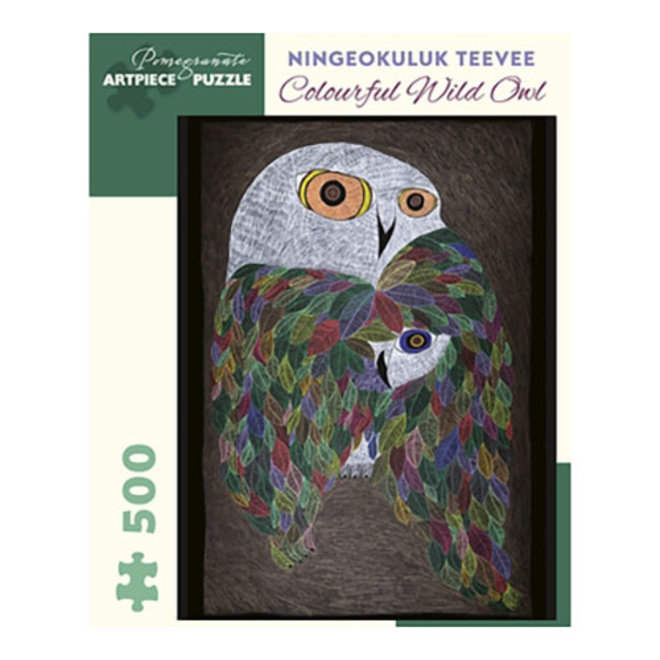 Ningeokuluk Teevee: Colourful Wild Owl - 500 pcs