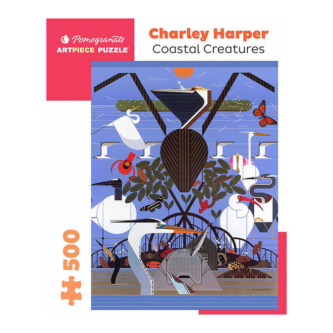 Charley Harper: Coastal Creatures - 500 pcs