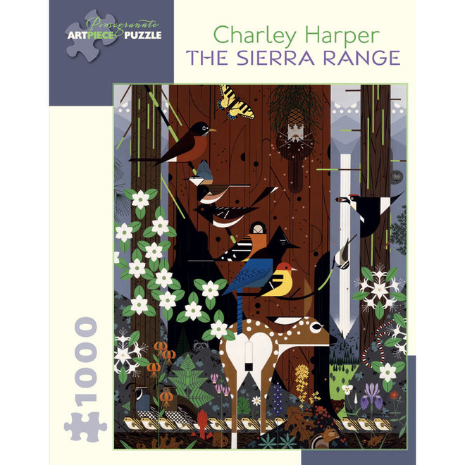 Charley Harper: The Sierra Range - 1000 pcs