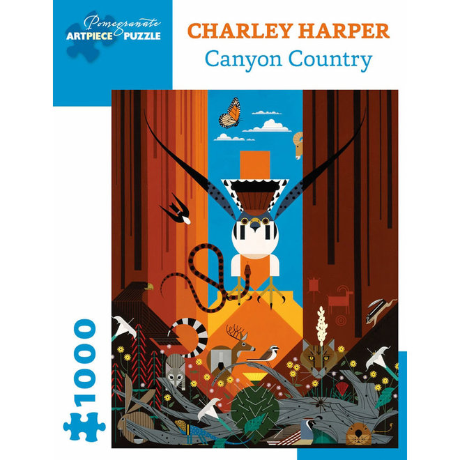 Charley Harper: Canyon Country - 1000 pcs
