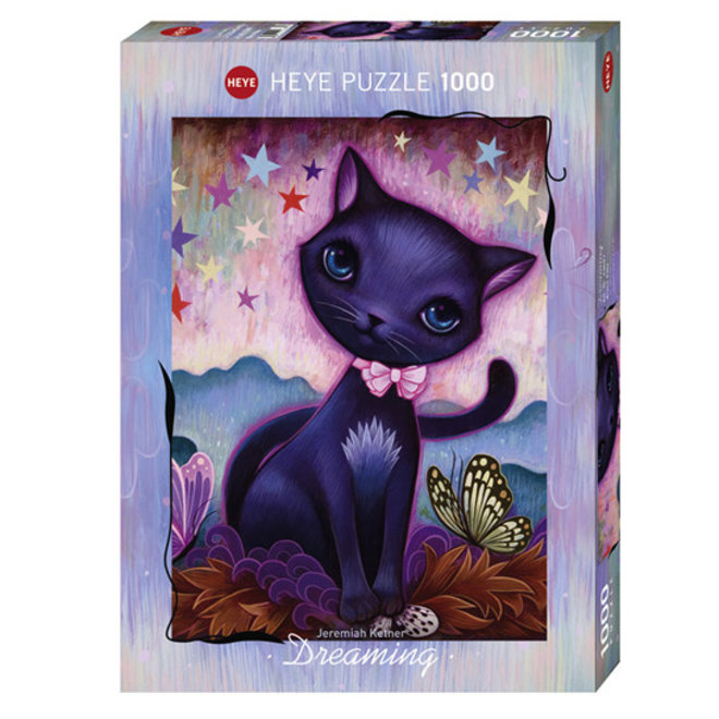Dreaming: Black Kitty - 1000 pcs
