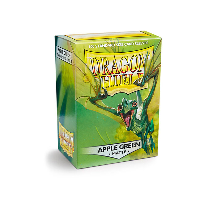 Dragon Shield: Matte Sleeves - Apple Green