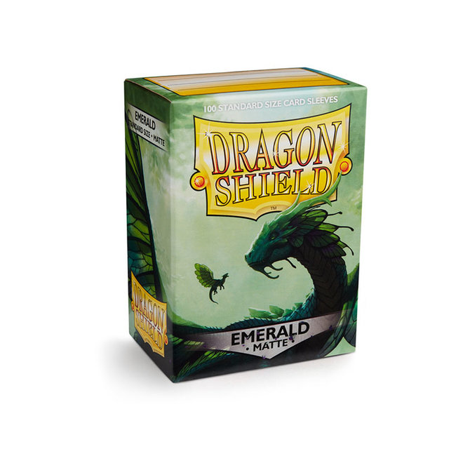Dragon Shield: Matte Sleeves - Emerald