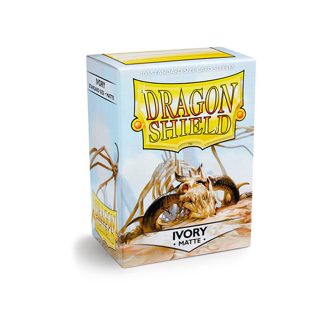 Dragon Shield: Matte Sleeves - Ivory