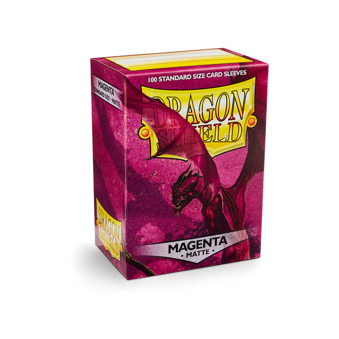 Dragon Shield: Matte Sleeves - Magenta