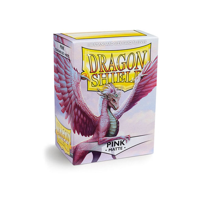 Dragon Shield: Matte Sleeves - Pink
