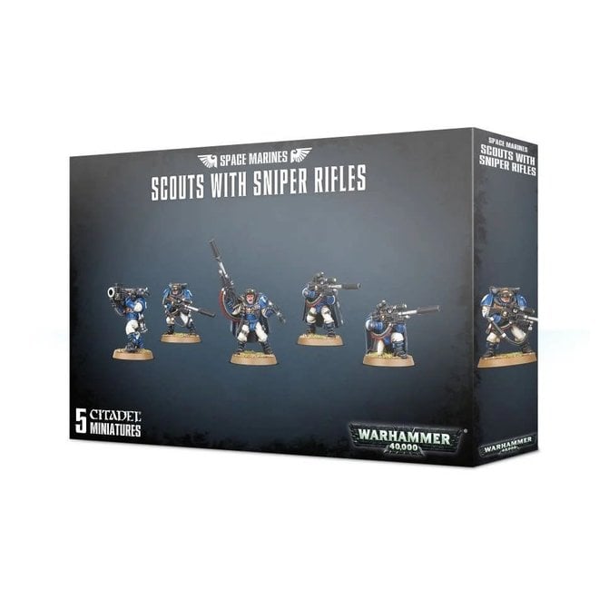 Space Marines - Scouts With Sniper Rifles