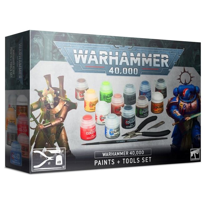 Warhammer 40,000: Paints + Tools Set