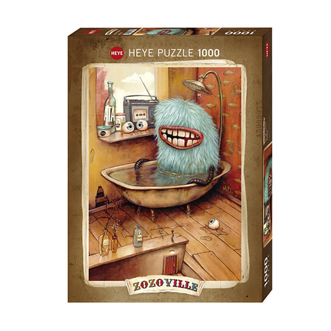 Zozoville: Bathtub - 1000 pcs