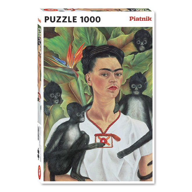 Frida Kahlo: Self Portrait with Monkeys - 1000 pcs