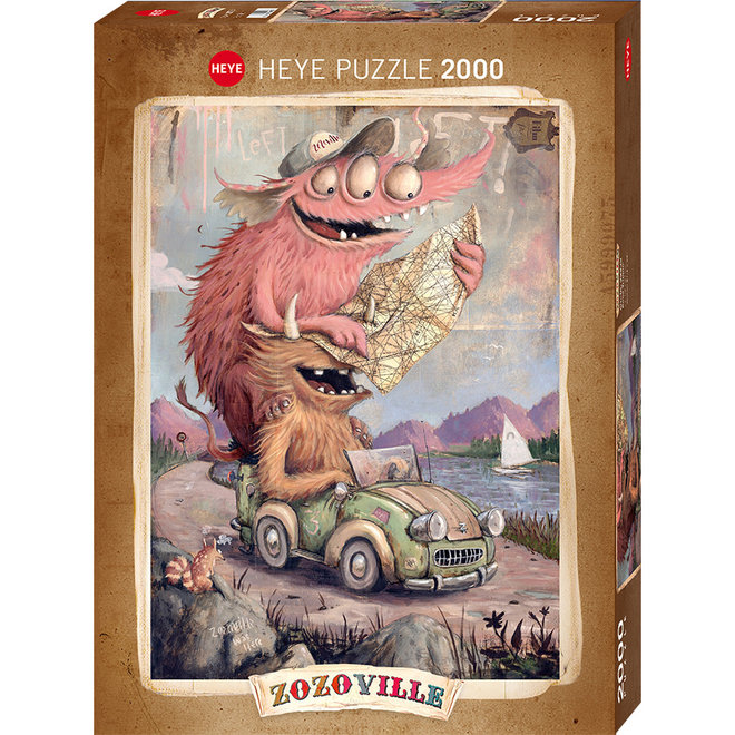 Zozoville: Road Tripping - 2000 pcs