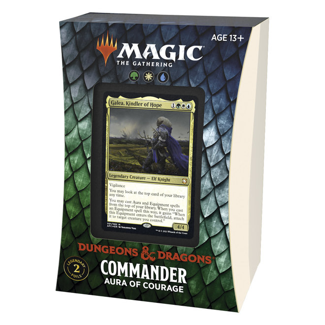 MtG: Adventures in the Forgotten Realms Commander - Aura of Courage