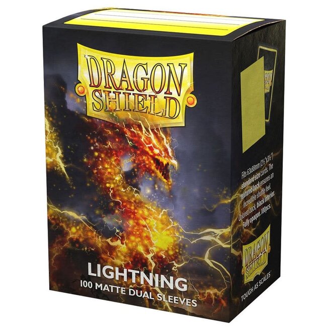 Dragon Shield: Dual Matte Sleeves - Lightning (100)