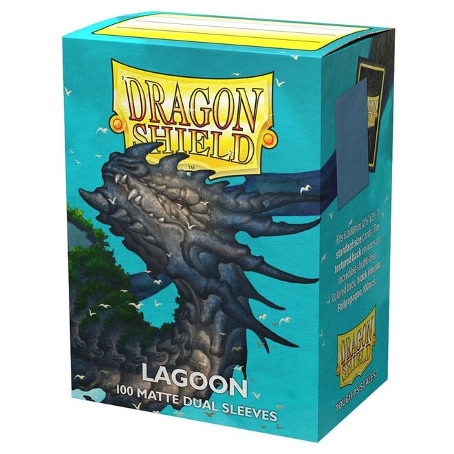 Dragon Shield: Dual Matte Sleeves - Lagoon (100)