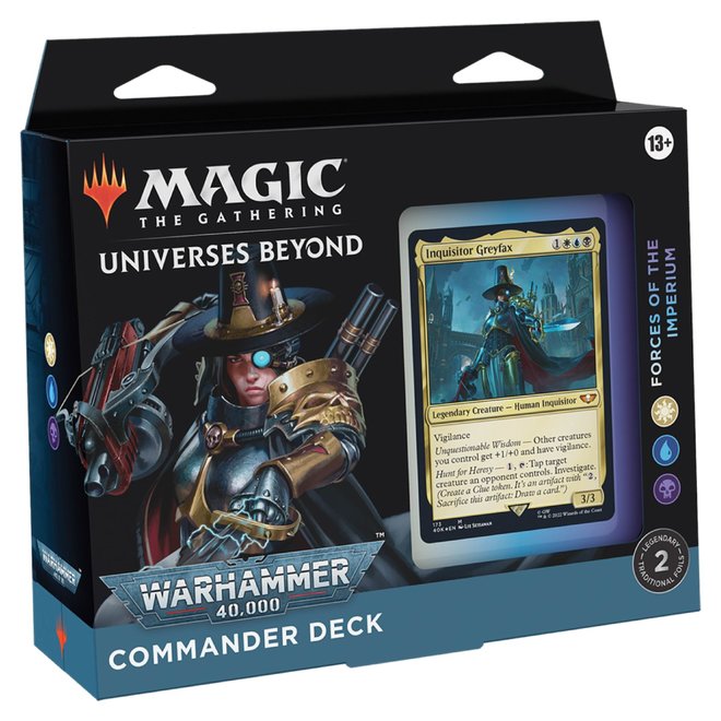 MtG: Warhammer: 40K Standard Commander Deck -  Forces of the Imperium