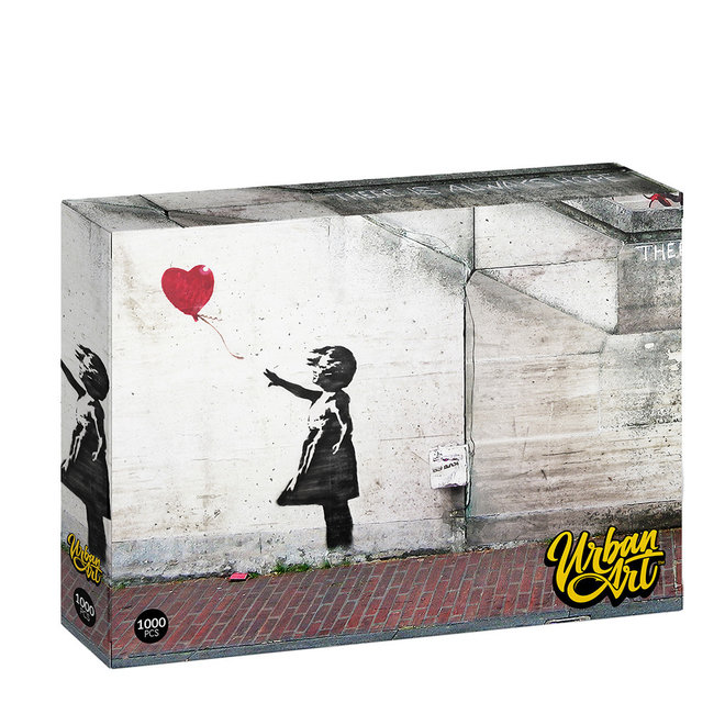 Urban Art Graffiti Puzzle: Banksy - BalloonGirl (1000 PCS)