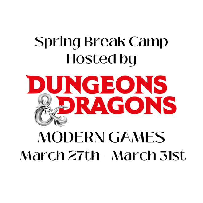 D&D Camp: Spring Break 2023