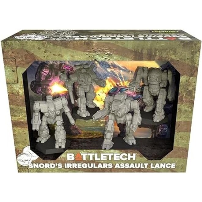 Battletech: Snords Irregulars Assault Lance