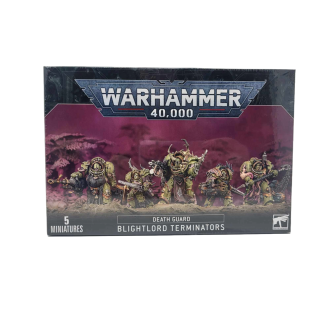 Warhammer 40K: Death Guard Blightlord Terminators