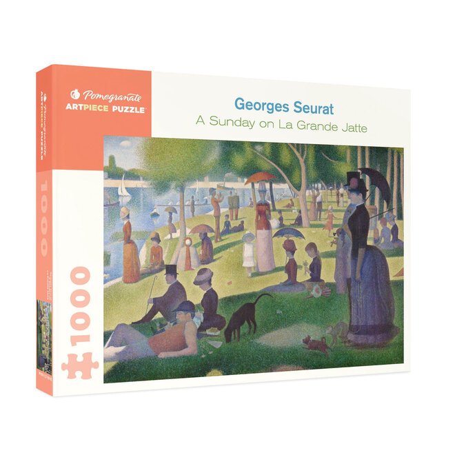Pomegranate Puzzles - Georges Seurat: A Sunday on La Grande Jatte (1000 pcs)