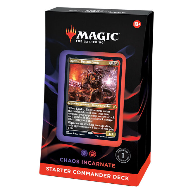 MtG: Commander Starter Deck - Chaos Incarnate (Black-Red)