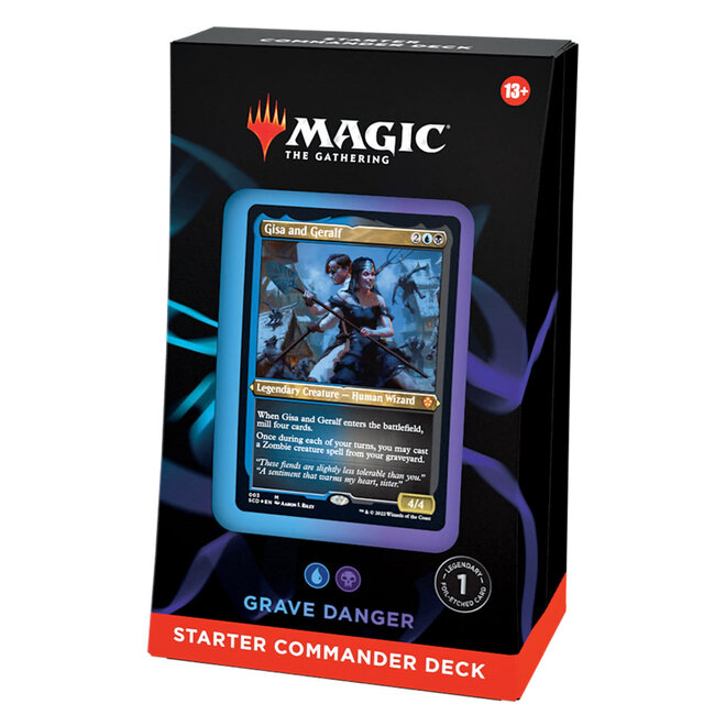 MtG: Commander Starter Deck  - Grave Danger (Blue-Black)