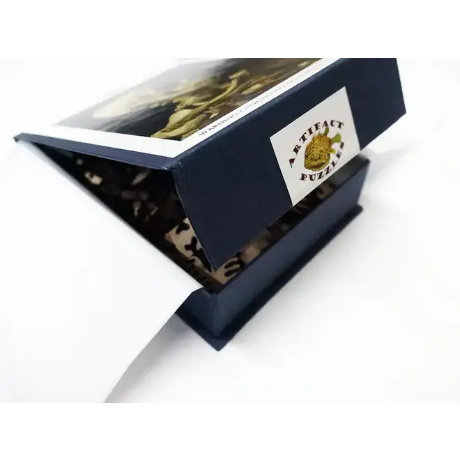 Artifact Puzzles - Van Gogh Smoking Skull (134 pcs) Wooden Jigsaw Puzzle