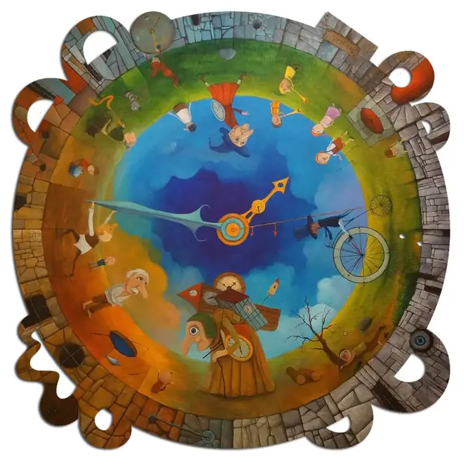 Artifact Puzzles - Tomasz Pietrzyk Circle Of Time  (220 pcs) Wooden Jigsaw Puzzle